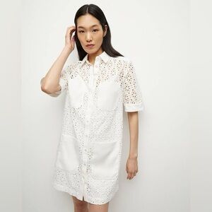 Veronica Beard Rafaela Cotton Shirtdress - NWT Size 0